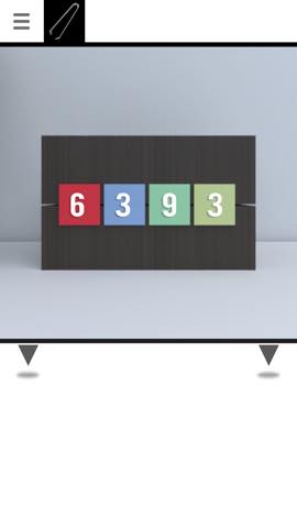 脱出ゲーム 白黒 攻略と解き方 ネタバレ注意  10