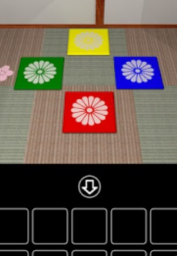 Androidスマホアプリ「脱出ゲーム 仕掛けのある和室からの脱出」攻略と答え1