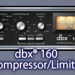 「Universal Audio dbx® 160 Compressor/Limiter」
